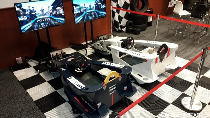 race simulator cockpit
